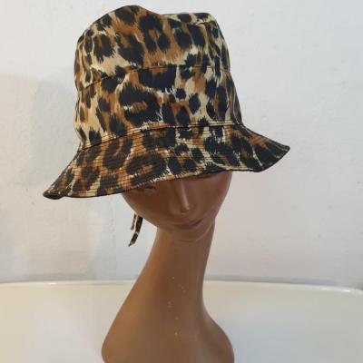 2 chapeau bob leopard