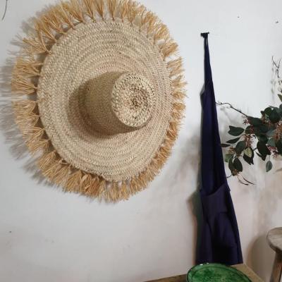 2 chapeau de paille a franges