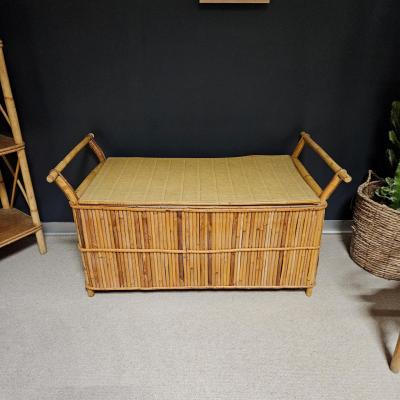 2 coffre a jouets en bambou