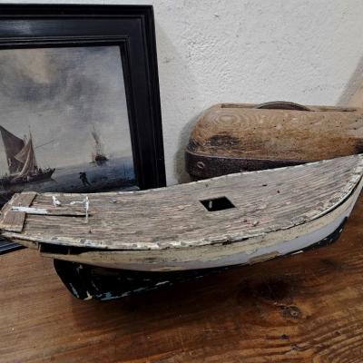 2 coque de bateau maquette