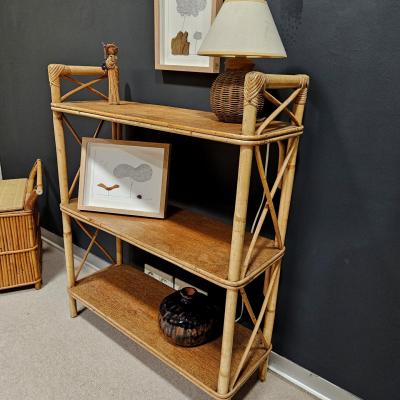 2 etagere en bambou
