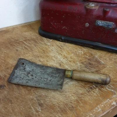 2 feuille de boucher hachoir