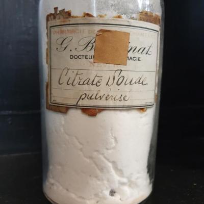 2 flacon de citrate de soude