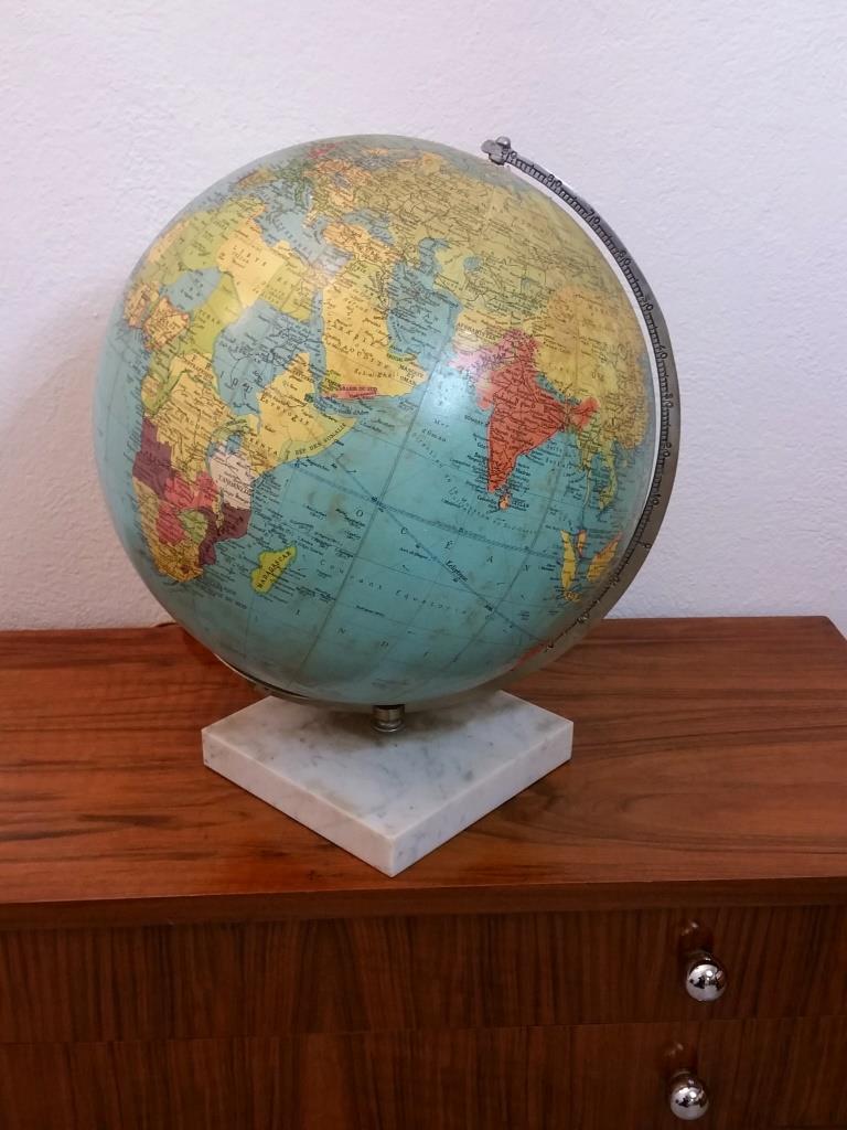 2 globe terrestre lumineux taride