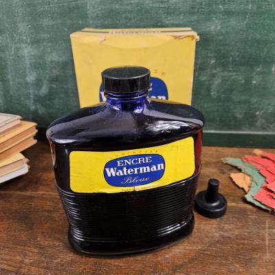 2 grand flacon d encre waterman