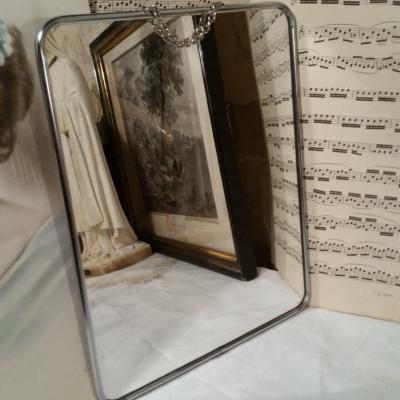 2 grand miroir de barbier