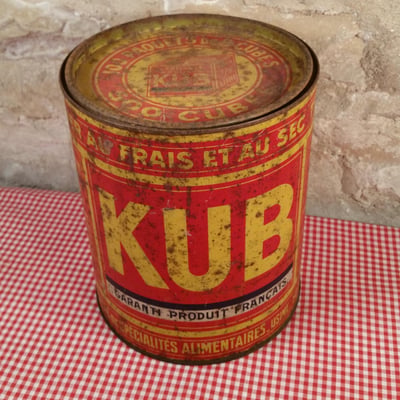 2 grande boite kub ronde
