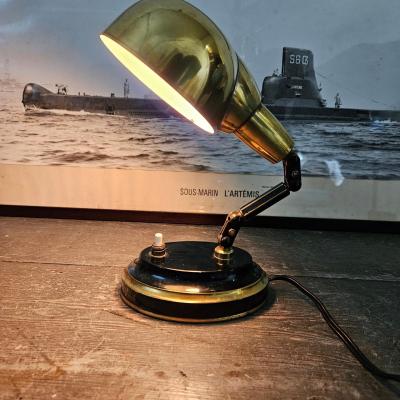 2 lampe de bureau laiton petite 1