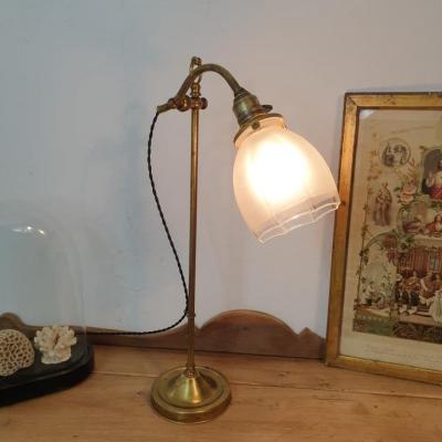 2 lampe laiton