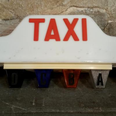 2 lampe taxi
