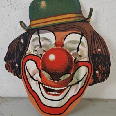 2 masques clown