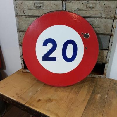 2 panneau 20kmh