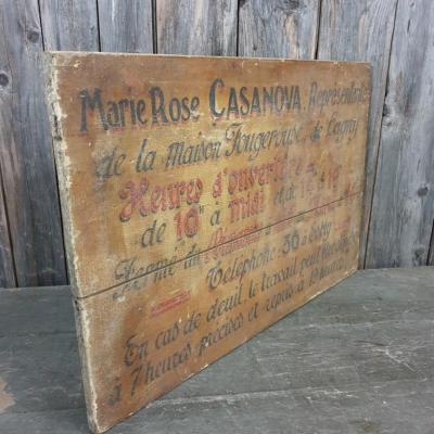 2 panneau enseigne pompes funebres