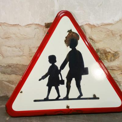 2 panneau signalisation attention ecole