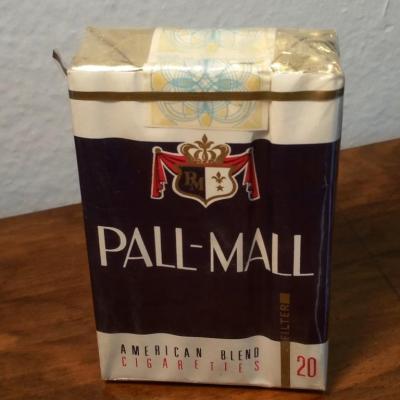 2 paquet de cigarettes pall mall