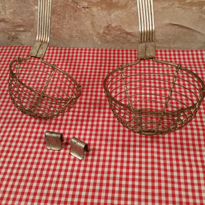 2 passoires louches a frites