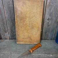 2 planche a decouper et couteau