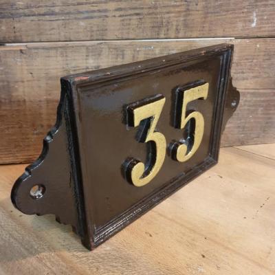 2 plaque de rue 35