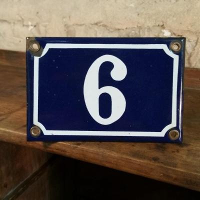 2 plaque de rue n 9