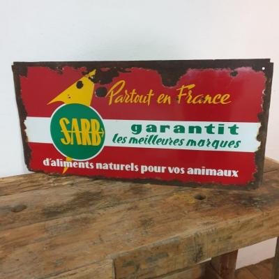 2 plaque emaillee sarb