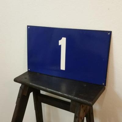 2 plaque emaillee sncf n 1
