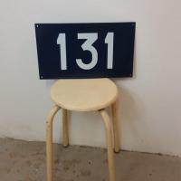 2 plaque emaillee sncf n 131