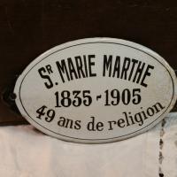 2 plaque emaillee ste marie