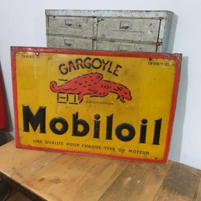 2 plaque mobiloil