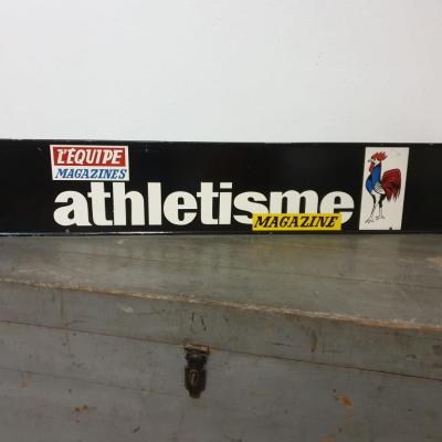 2 plaque publicitaire l equipe