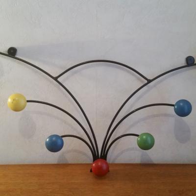 2 porte manteau 7 boules