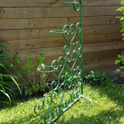 2 porte plantes fer forge