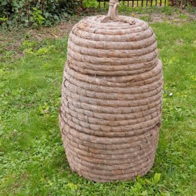 2 ruche en paille