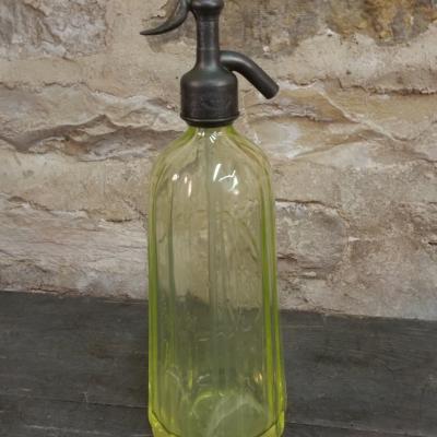 2 siphon canele jaune vert