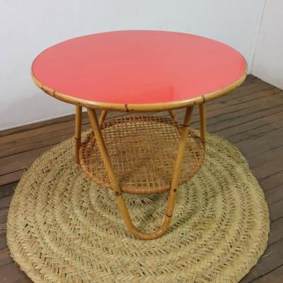 2 table basse formica rouge 1