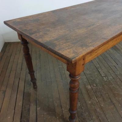 2 table de ferme de bistrot