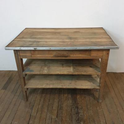 2 table de travail etabli