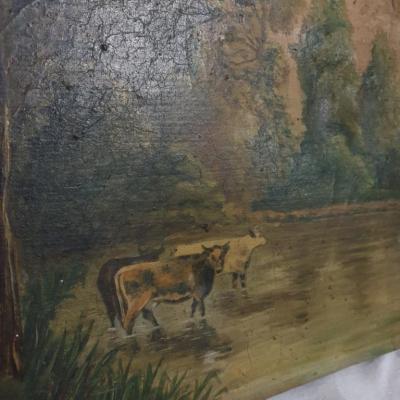 2 tableau vaches