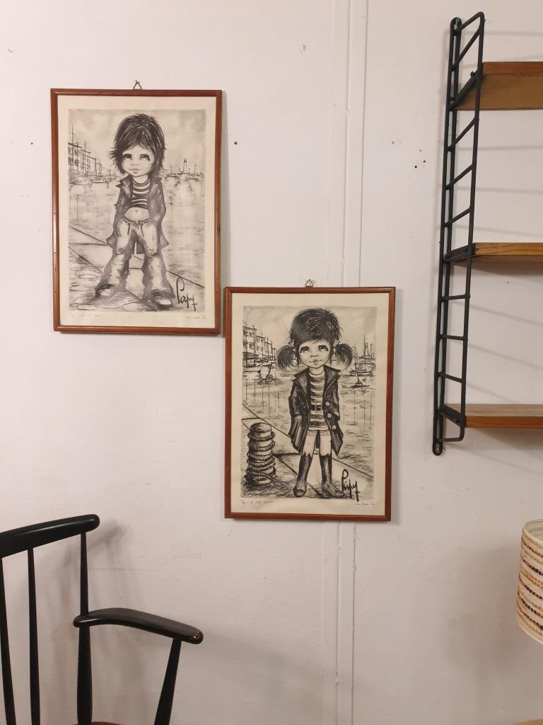 2 tableaux marin papy