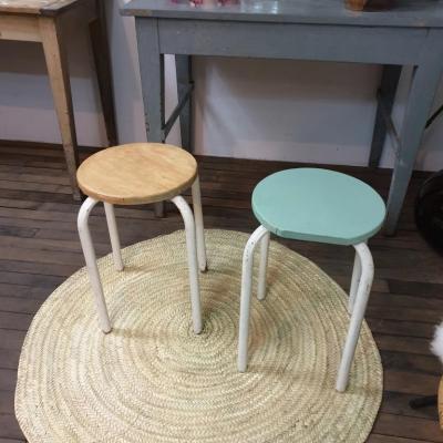 2 tabourets wabi sabi