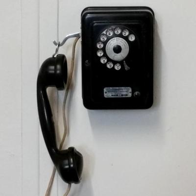 2 telephone mural