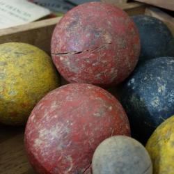 Jeu de boules en bois