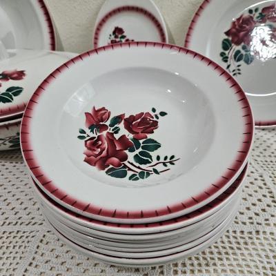 Assiettes creuses Badonviller