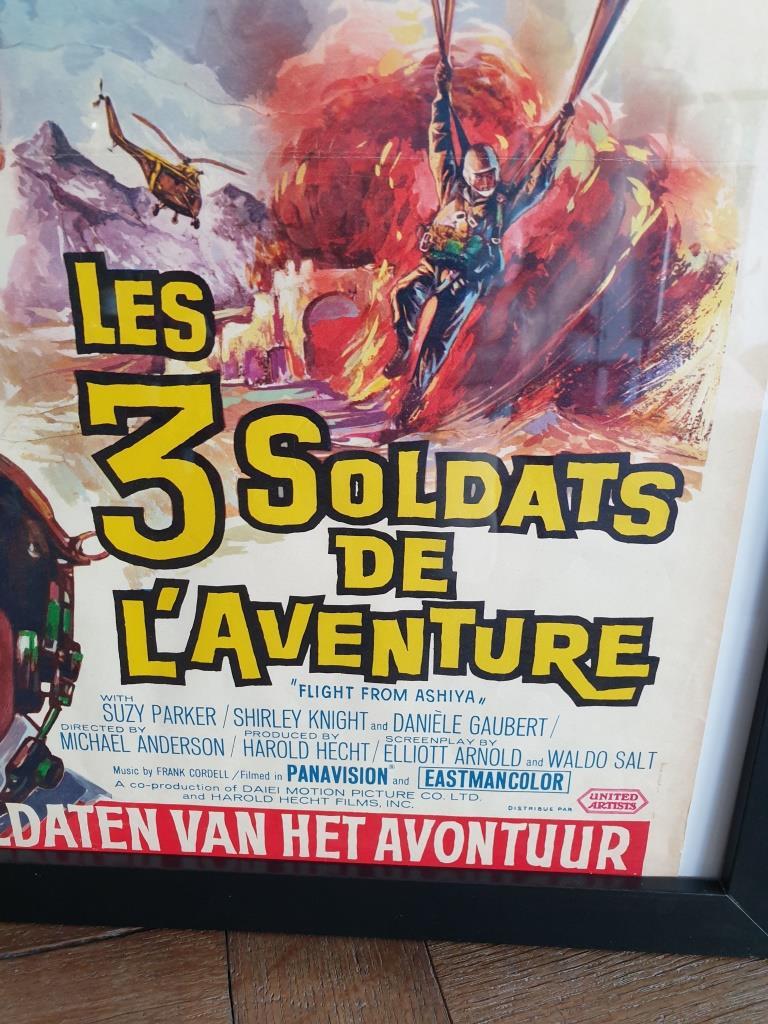 3 affiche cine les 3 soldats de l aventure