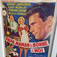 3 affiche cine papa maman la bonne et moi