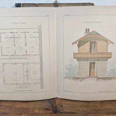 Planche d'architecte Chalet 2