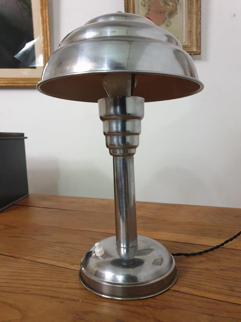 3 lampe champignon art deco