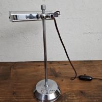 3 lampe de bureau chromee art deco 1