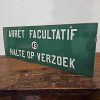 3 plaque tram bruxelles arret facul