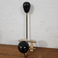 3 porte manteau 2 boules noires