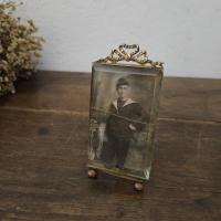 3 porte photo noeud laiton